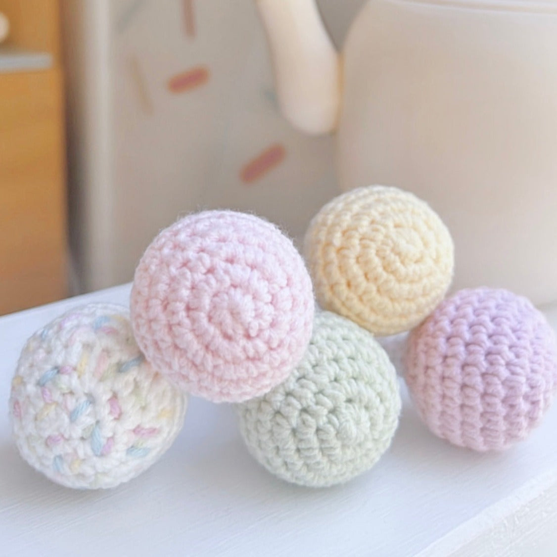 Pastel Lollipops | handmade, 5 piece set