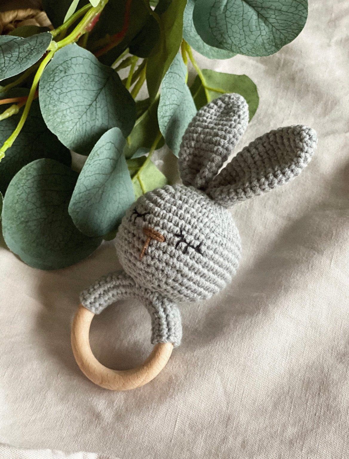 Handmade Bunny Rattle