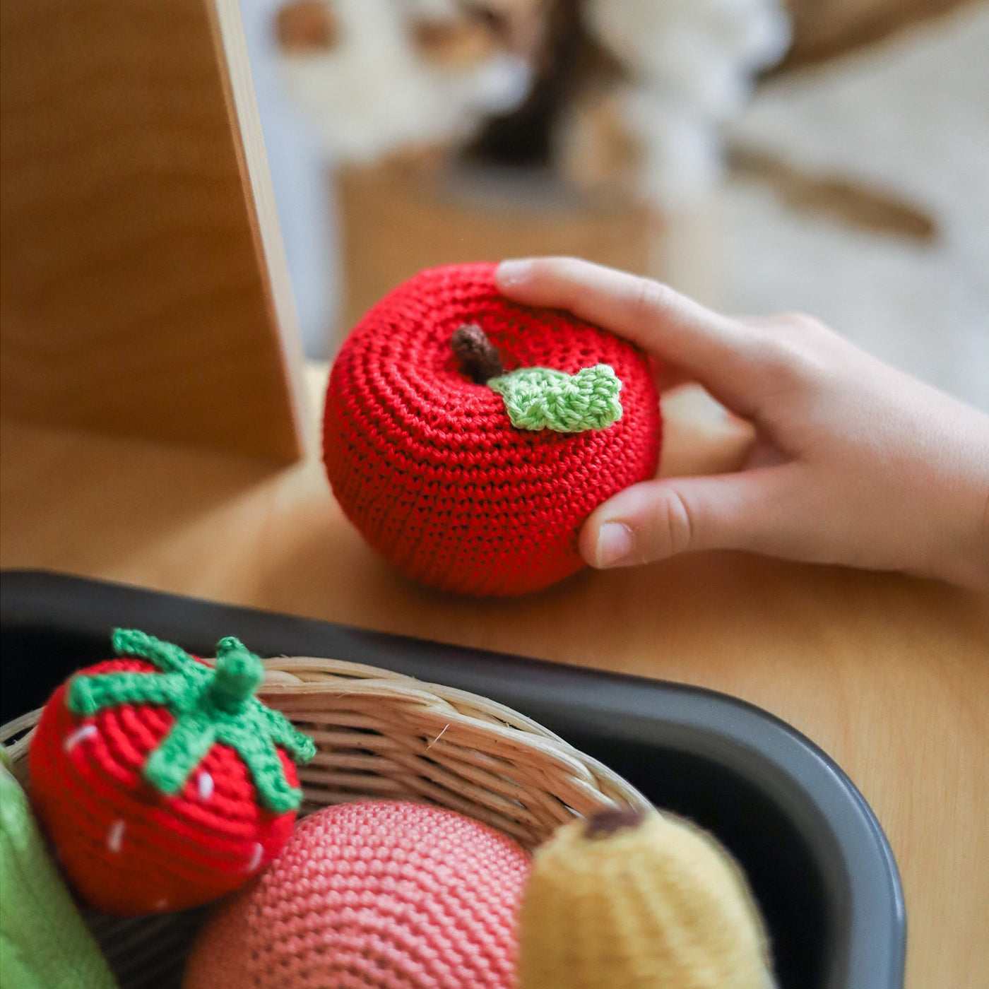Classic Fruit Toy Set - 5 handmade pieces