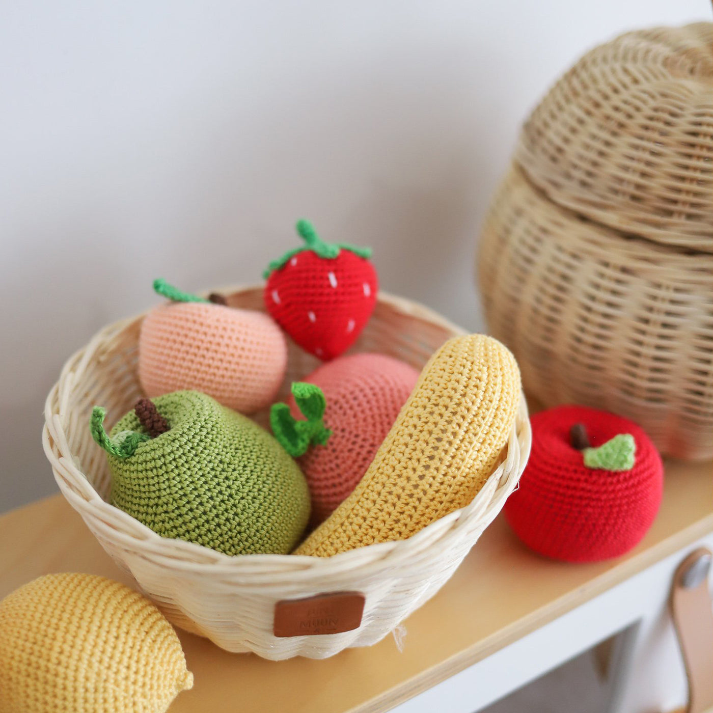 Classic Fruit Toy Set - 5 handmade pieces