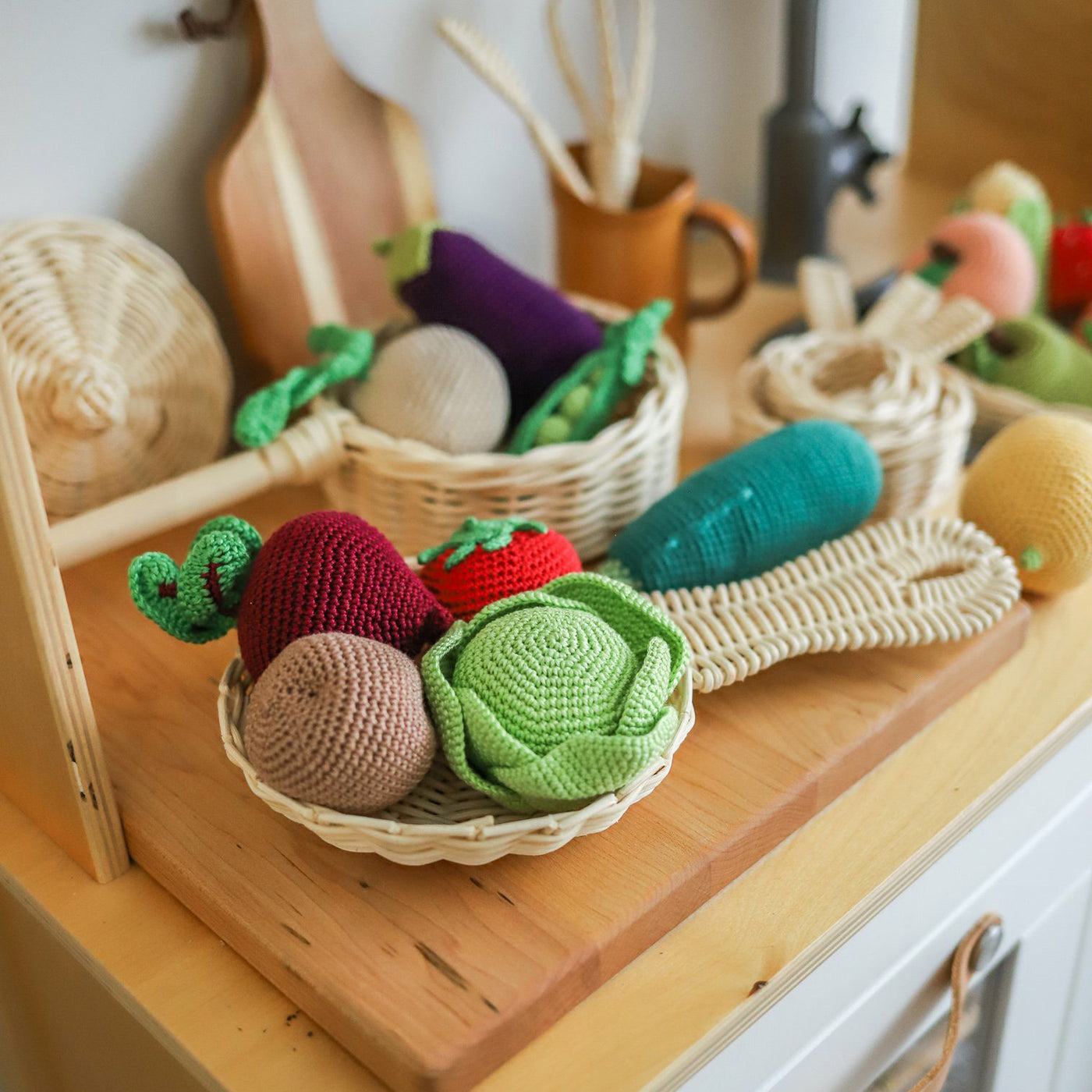 The Complete Vegetable Toy Set - 12 pieces